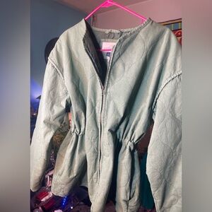 Green Quilted Women's Jacket by Universal Thread. NWT